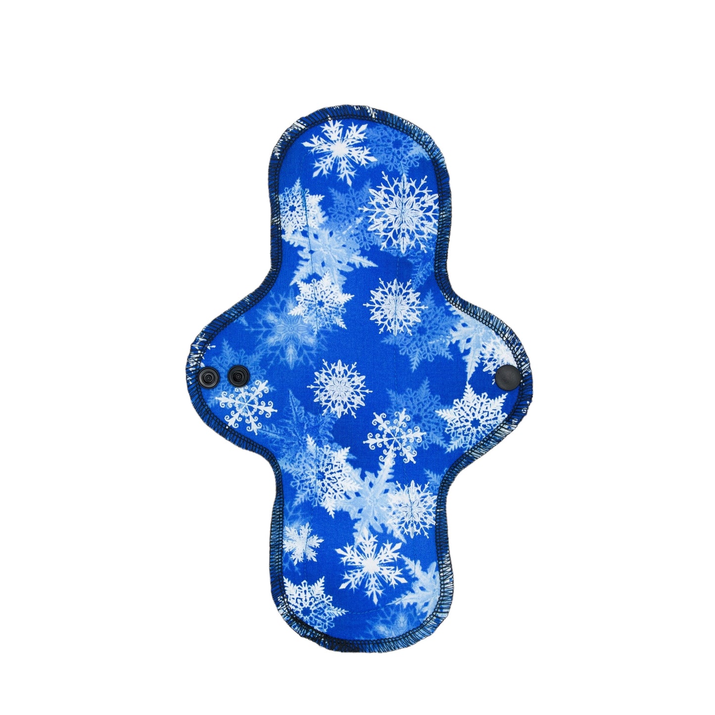 Snowflake Blue - Washable Cloth Pad - SEVERAL SIZES