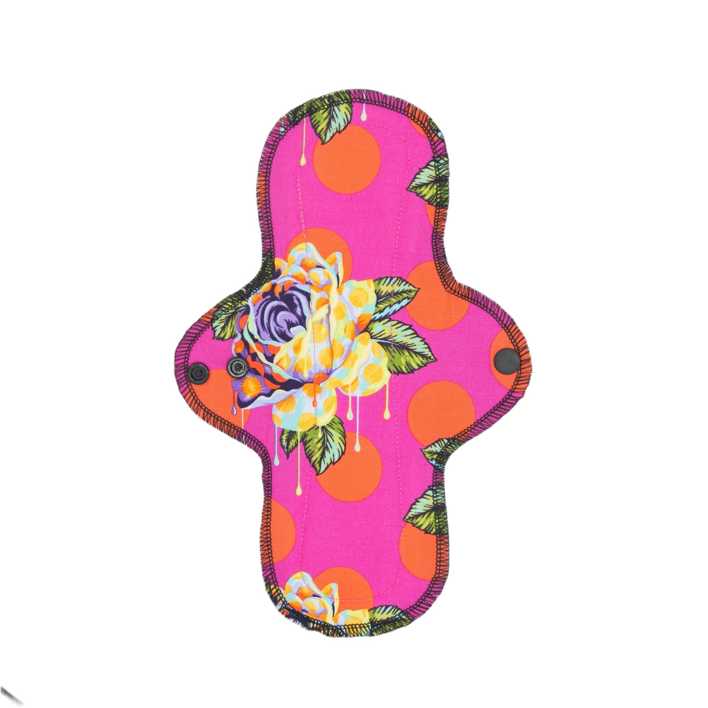 Melting Roses Pink - Washable Cloth Pad - SEVERAL SIZES