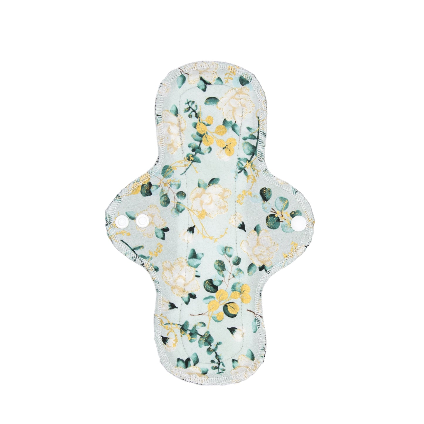 Floral Sage - Washable Cloth Pad - SEVERAL SIZES