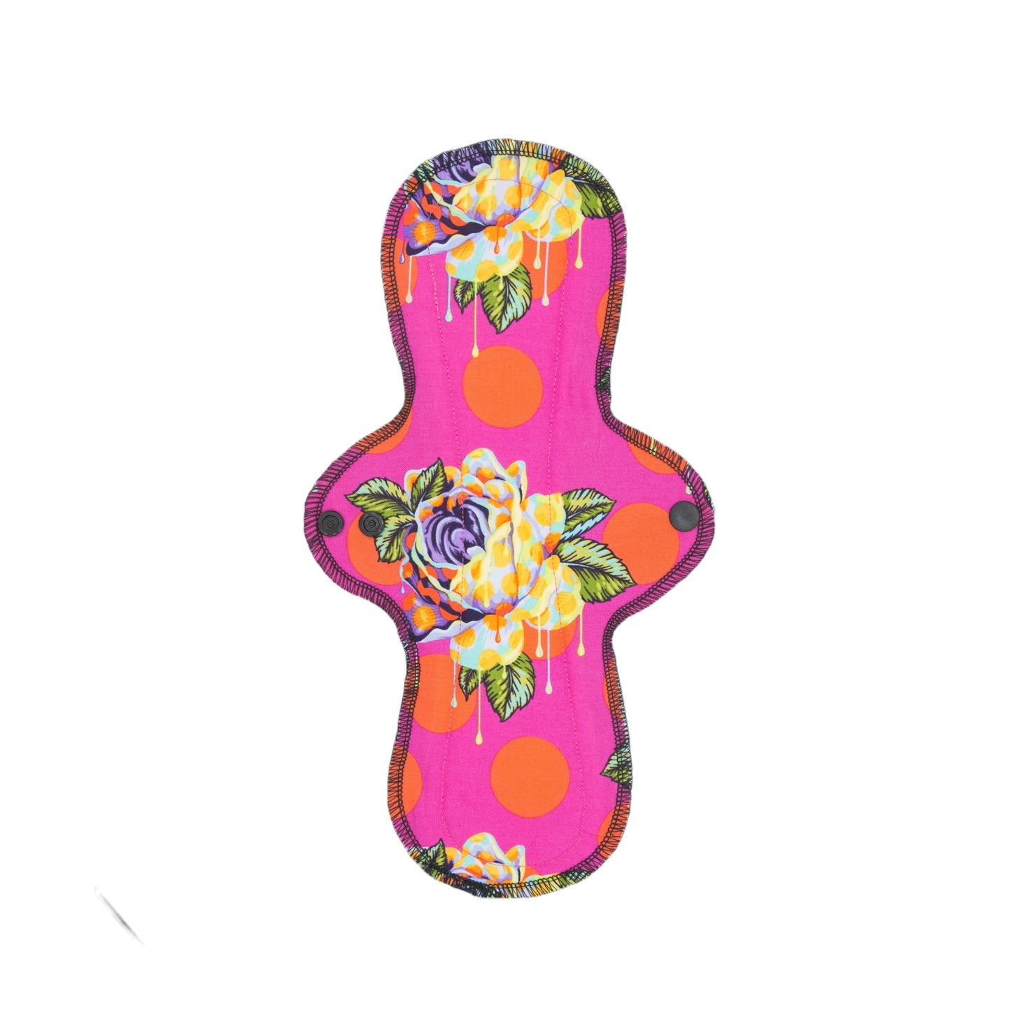 Melting Roses Pink - Washable Cloth Pad - SEVERAL SIZES