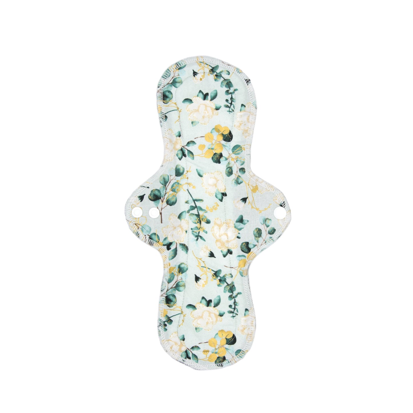 Floral Sage - Washable Cloth Pad - SEVERAL SIZES