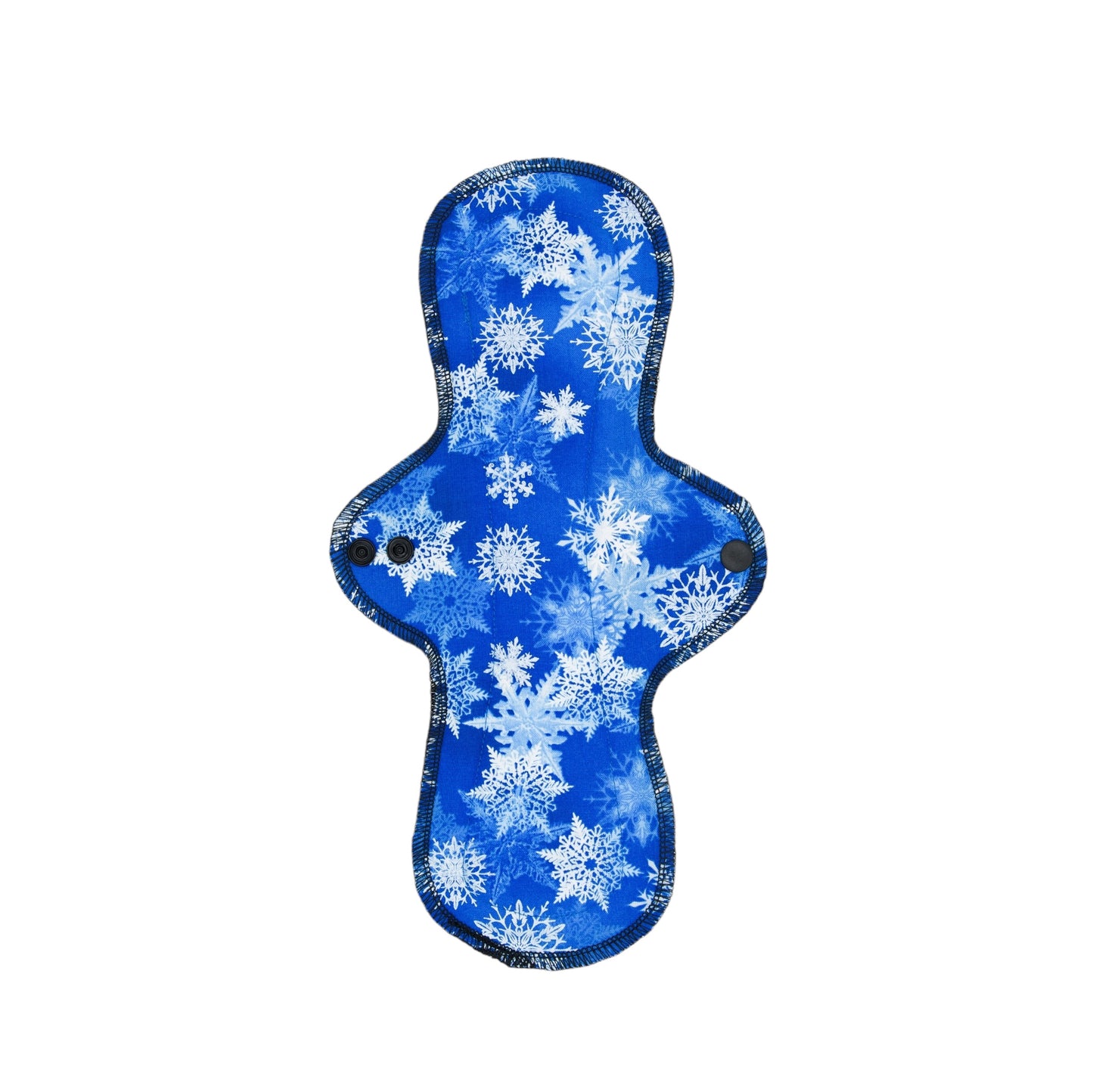 Snowflake Blue - Washable Cloth Pad - SEVERAL SIZES