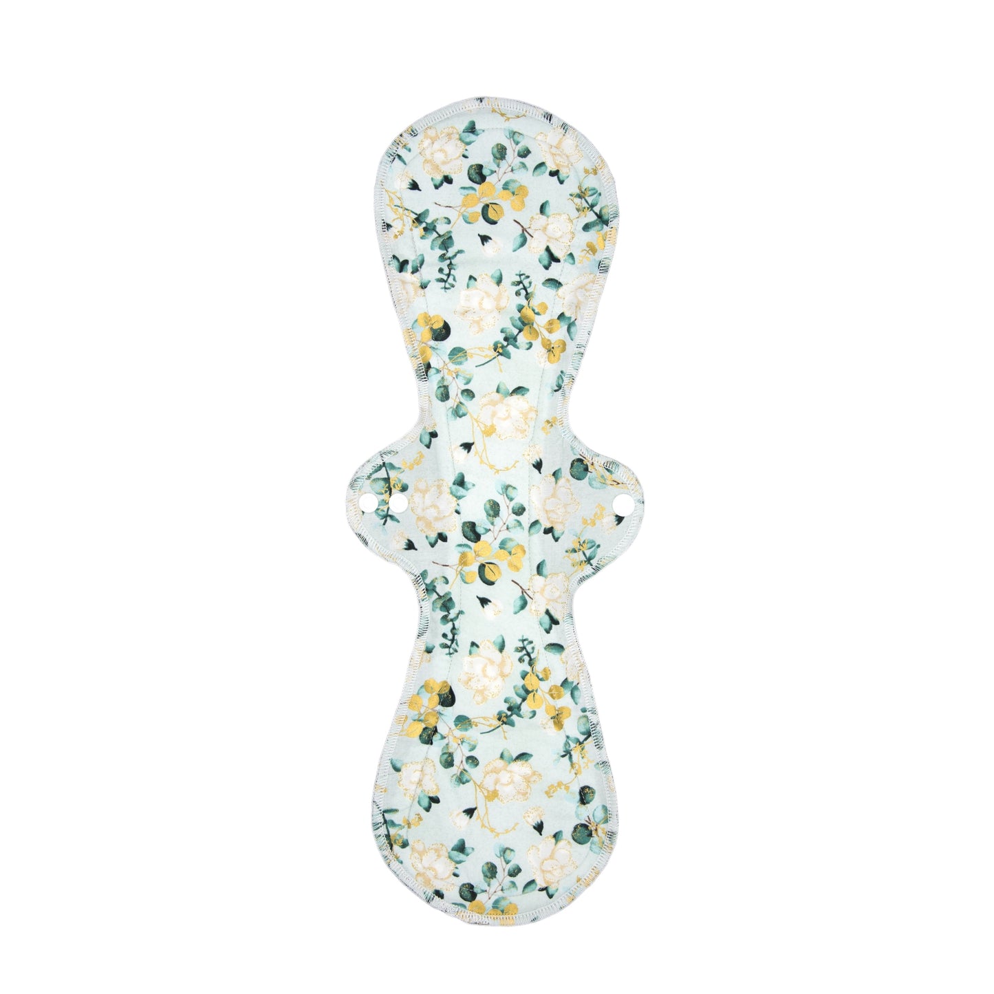 Floral Sage - Washable Cloth Pad - SEVERAL SIZES