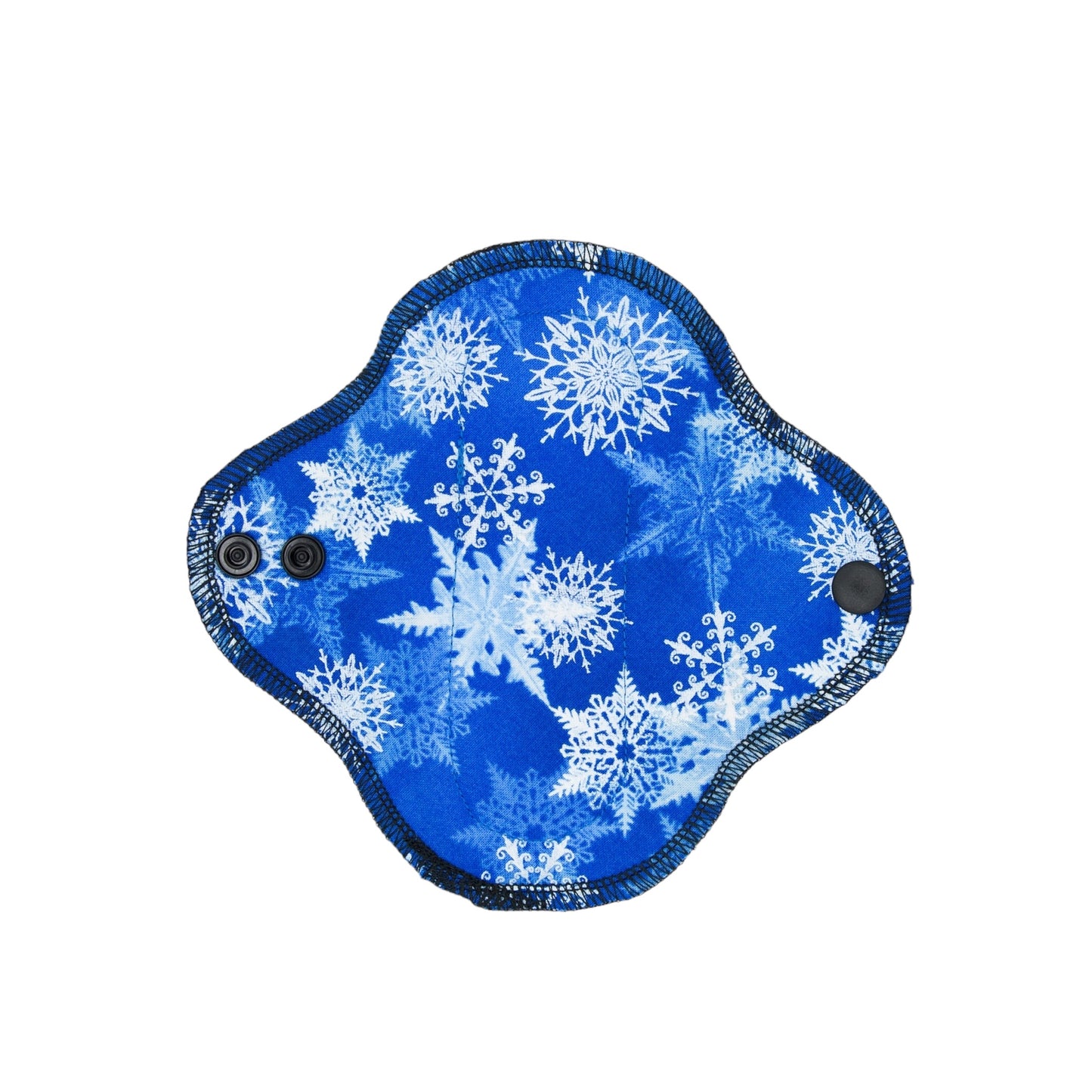 Snowflake Blue - Washable Cloth Pad - SEVERAL SIZES