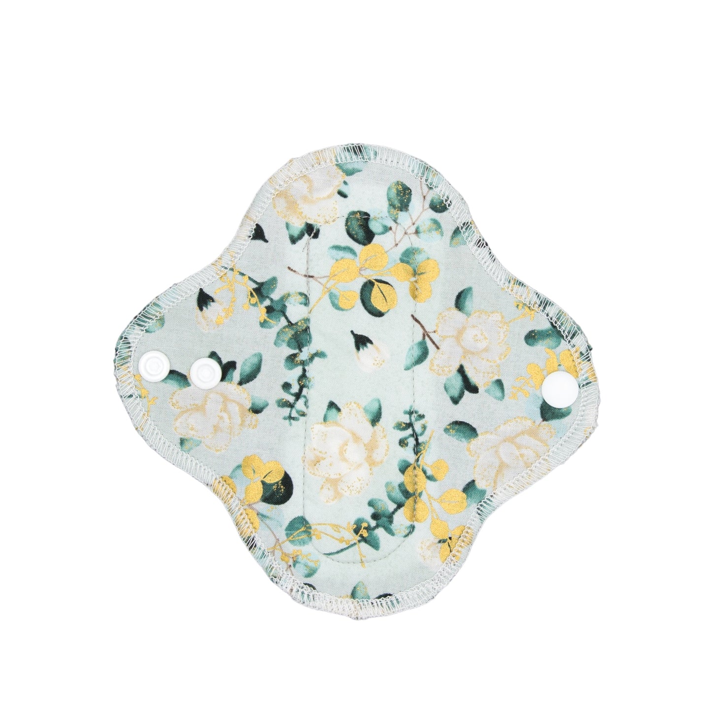 Floral Sage - Washable Cloth Pad - SEVERAL SIZES