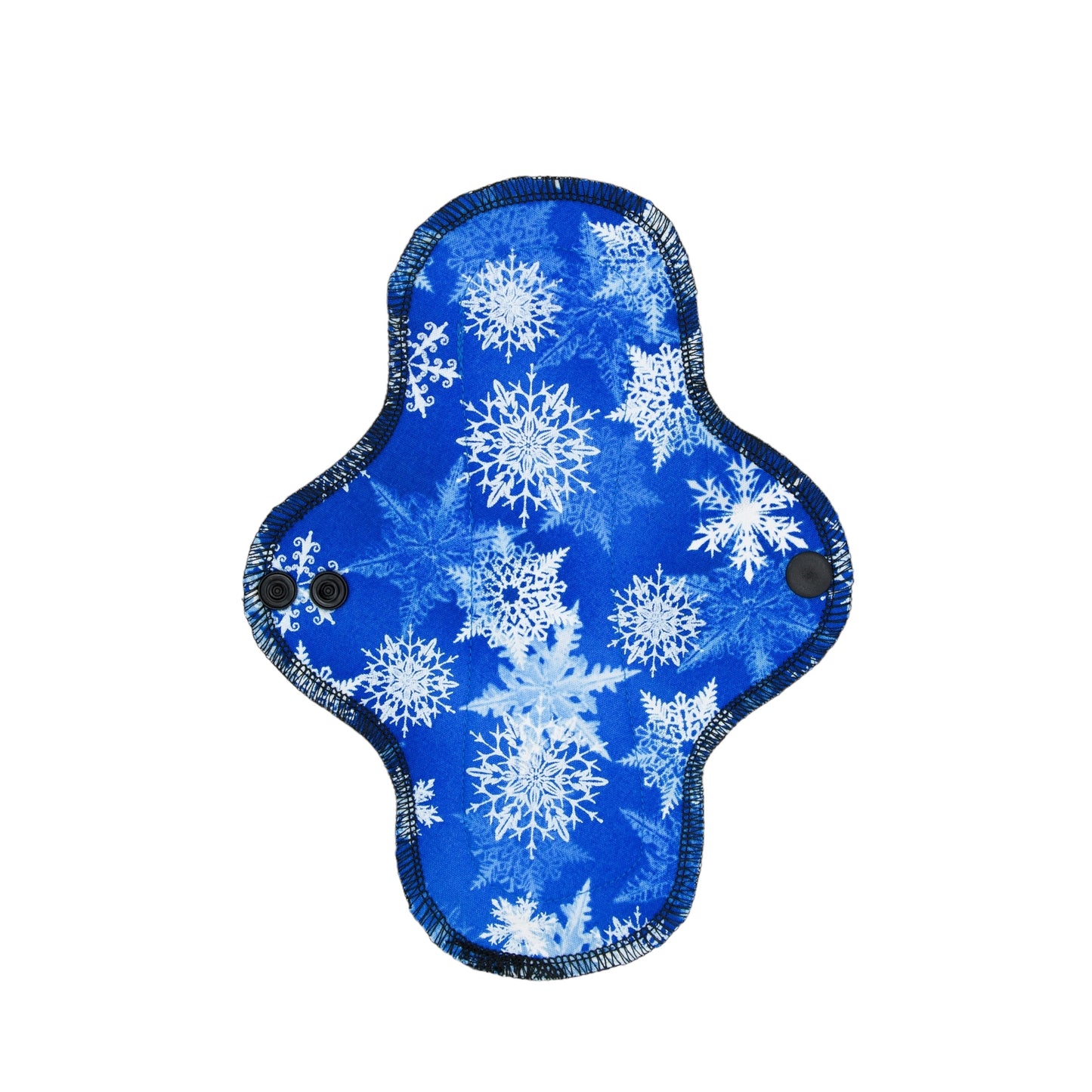 Snowflake Blue - Washable Cloth Pad - SEVERAL SIZES