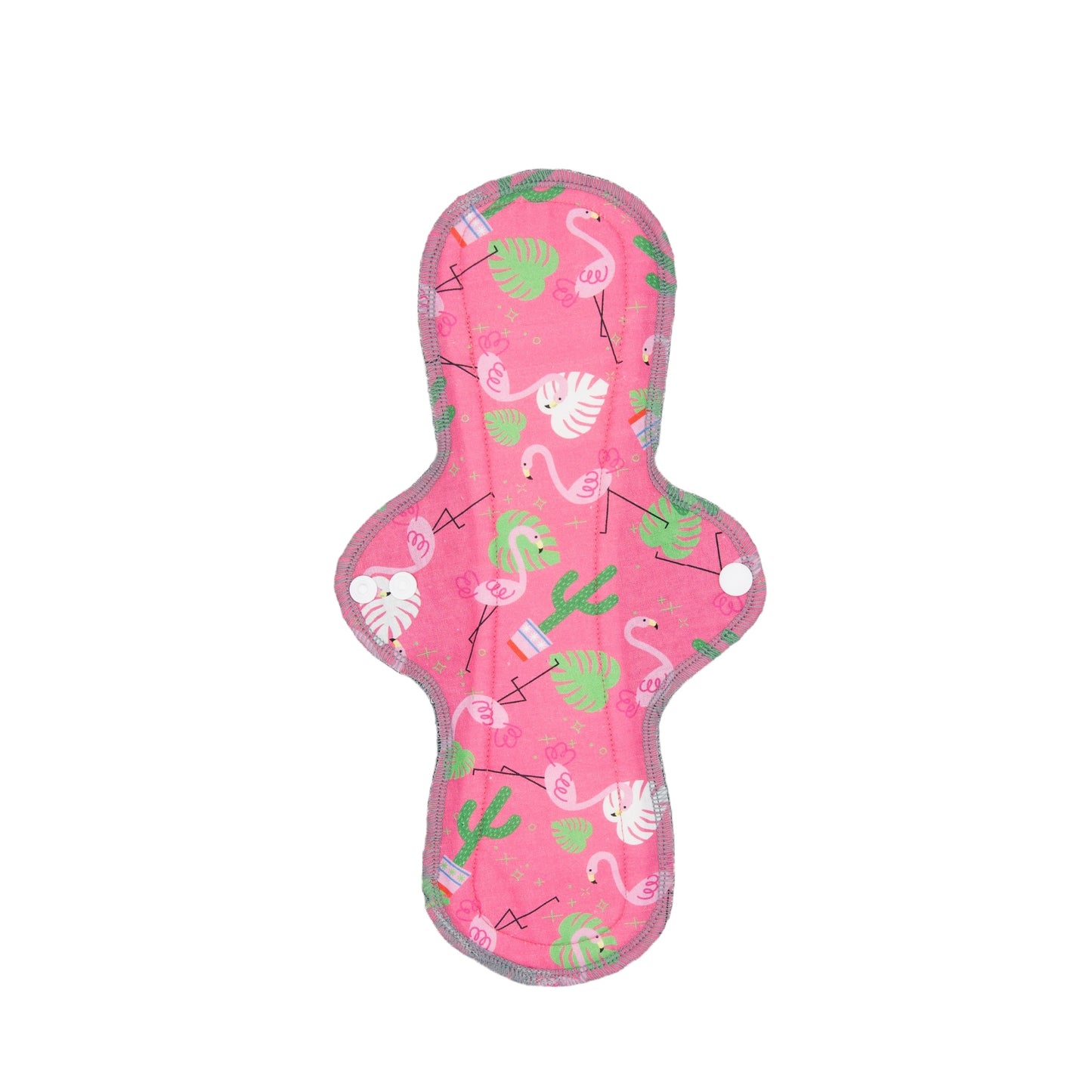 Reusable Cloth Pads Flamingos 12”