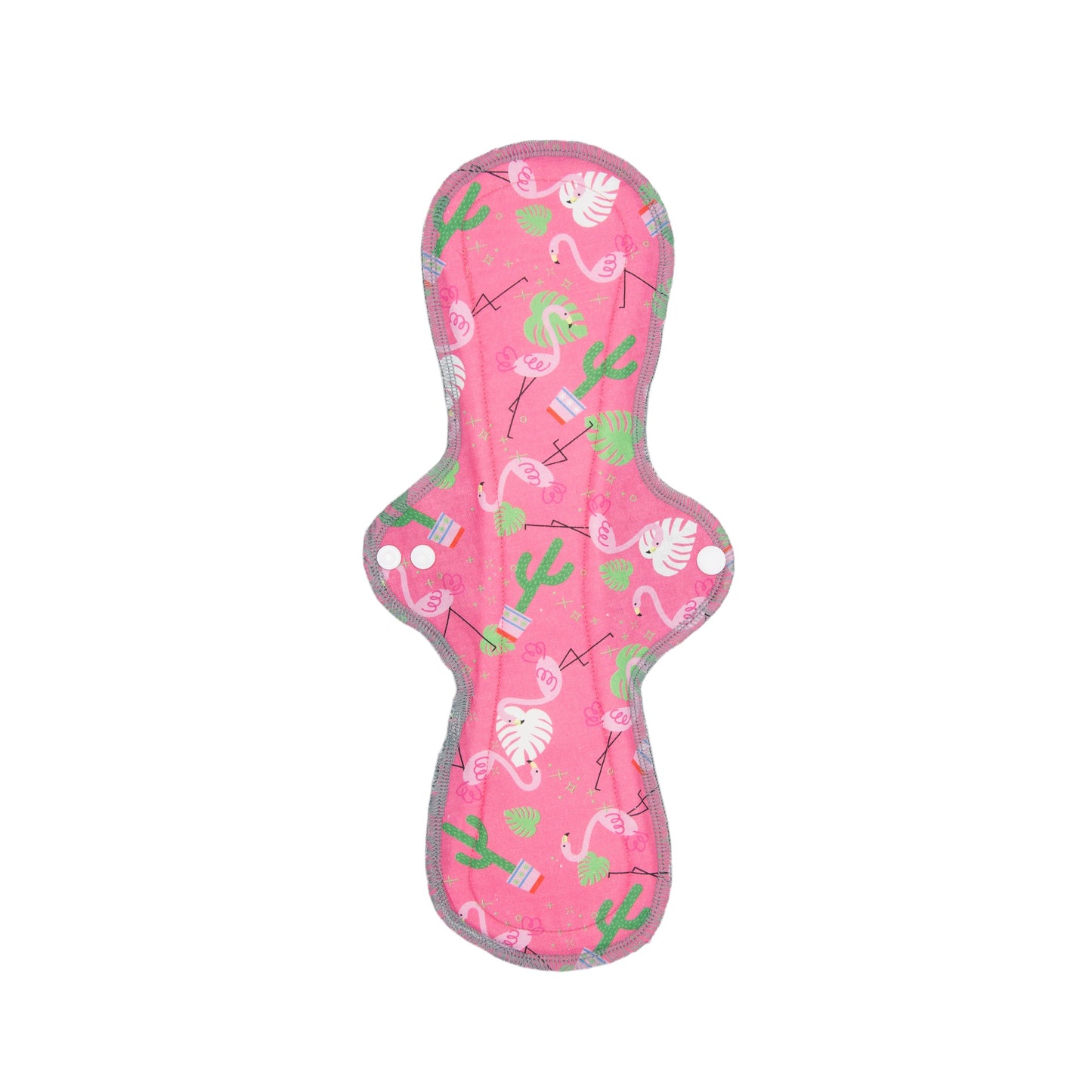 Reusable Cloth Pads Flamingos 14”
