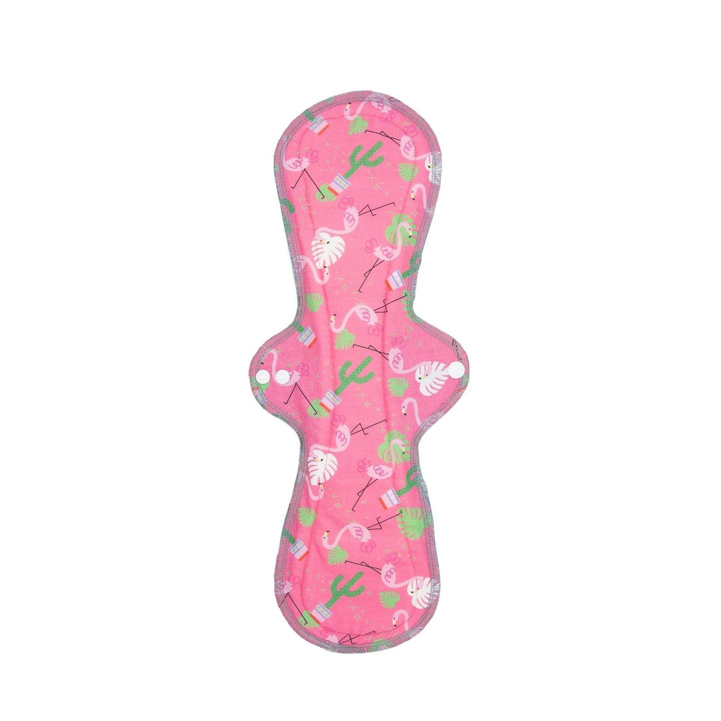 Reusable Cloth Pads Flamingos 16”