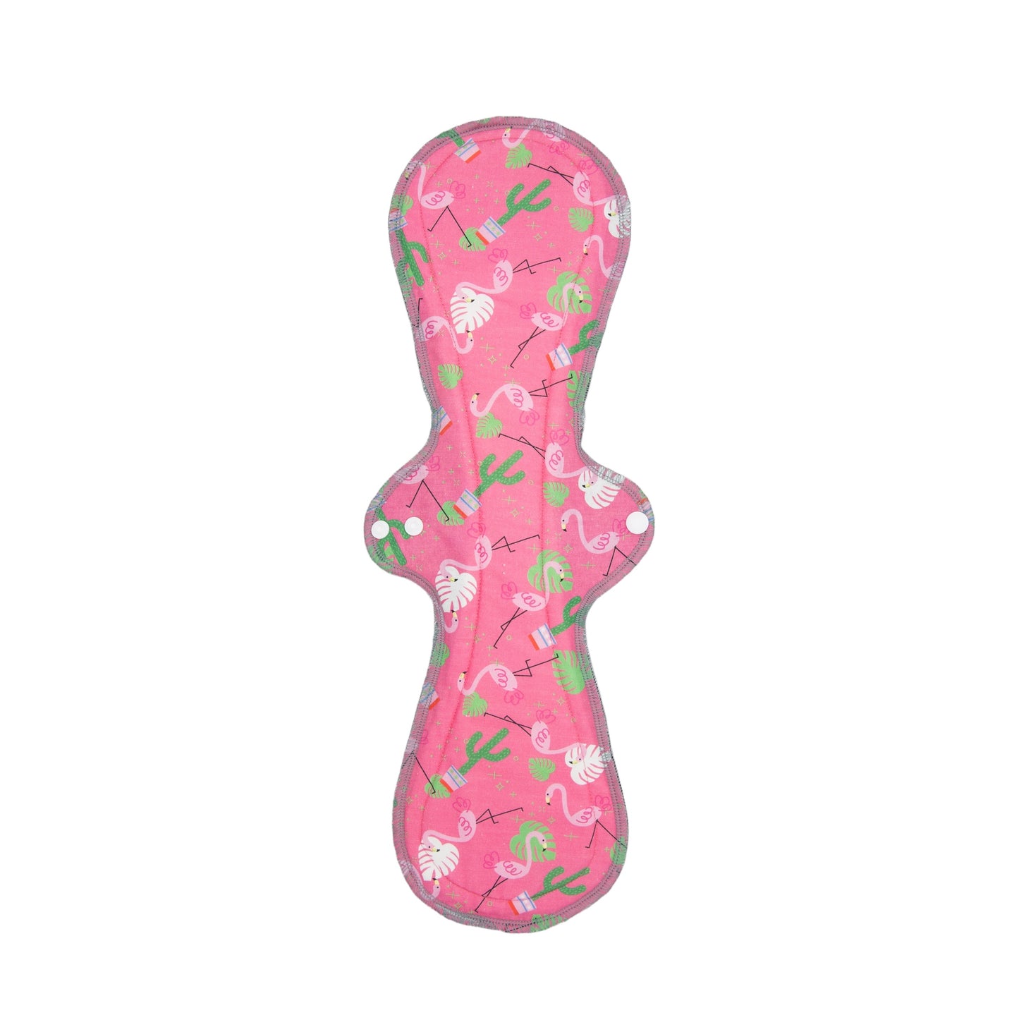 Reusable Cloth Pads Flamingos 18”