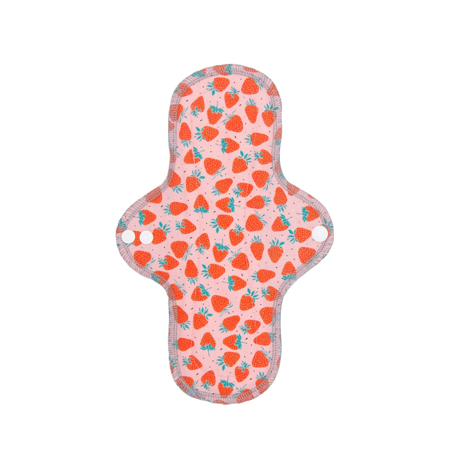 Reusable Cloth Pads Strawberries 10”
