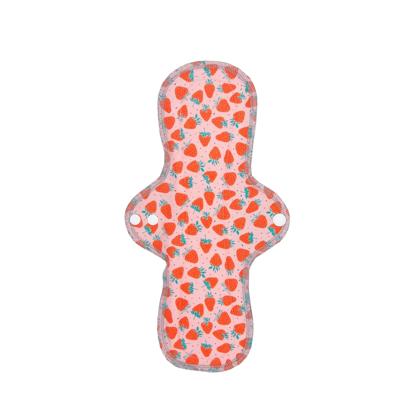 Reusable Cloth Pads Strawberries 12”