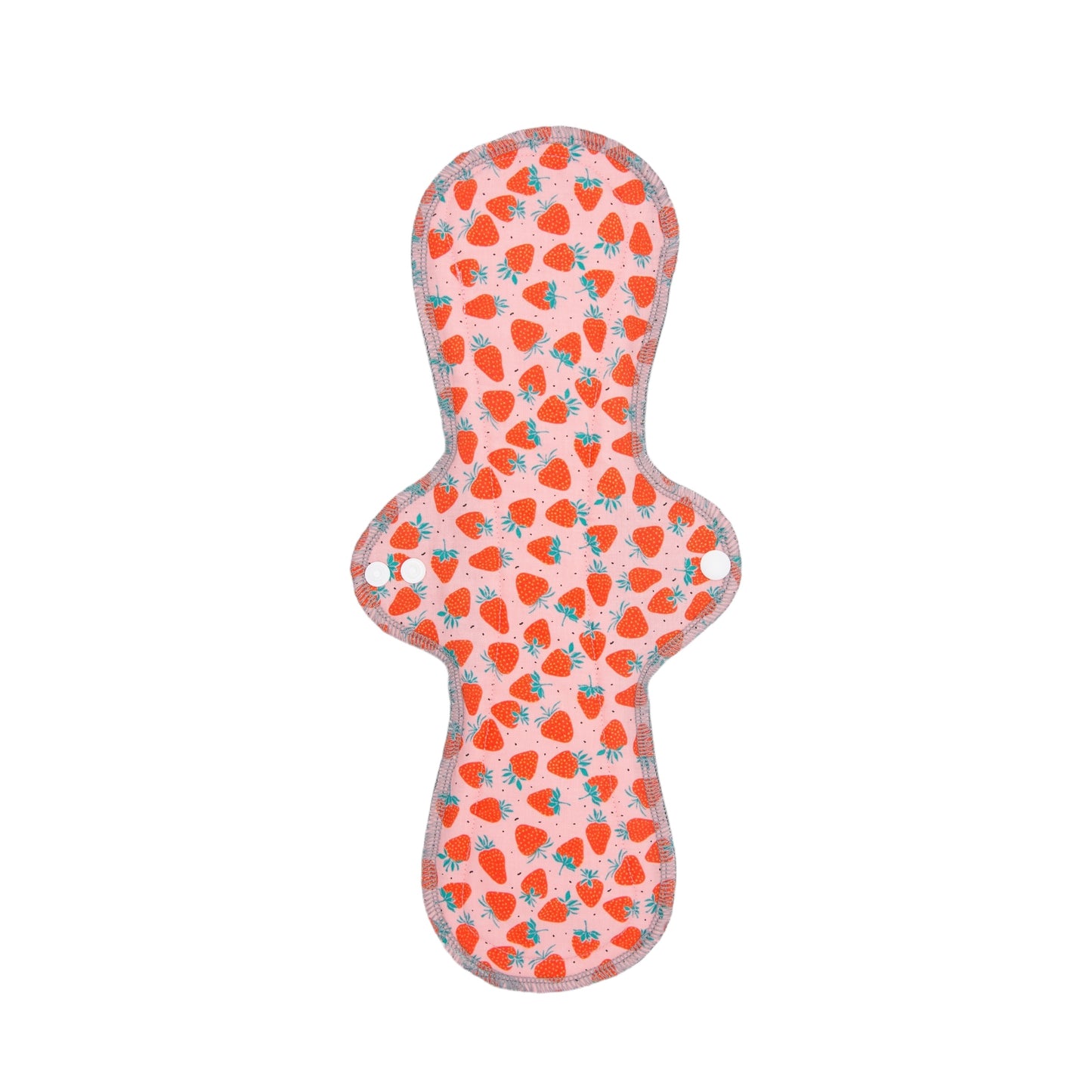 Reusable Cloth Pads Strawberries 14”