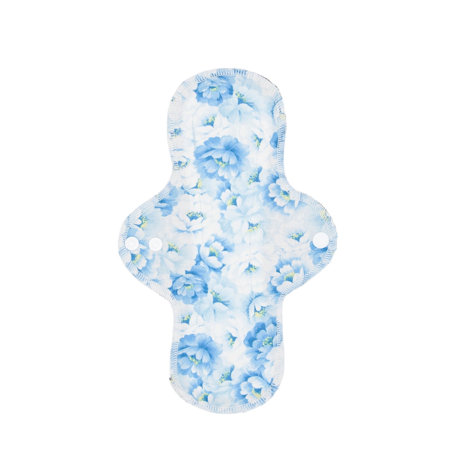 Blue Floral - Washable Cloth Pad - SEVERAL SIZES