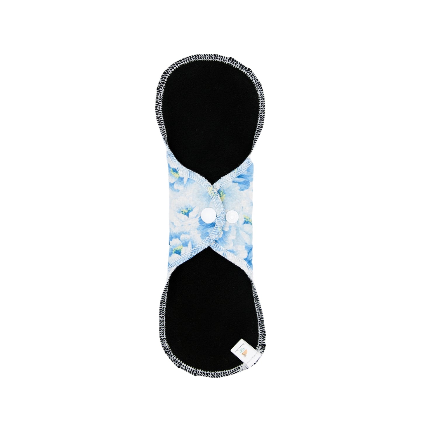 Blue Floral - Washable Cloth Pad - SEVERAL SIZES