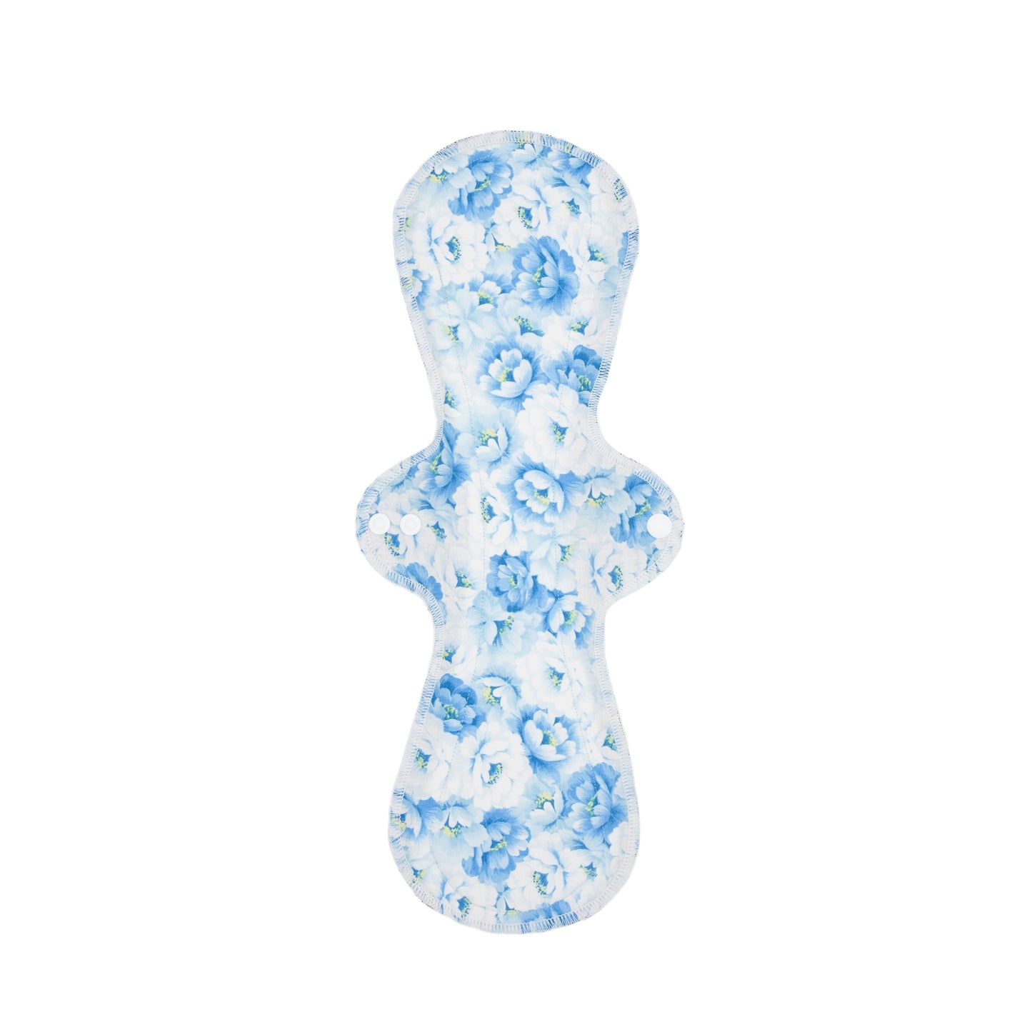 Blue Floral - Washable Cloth Pad - SEVERAL SIZES