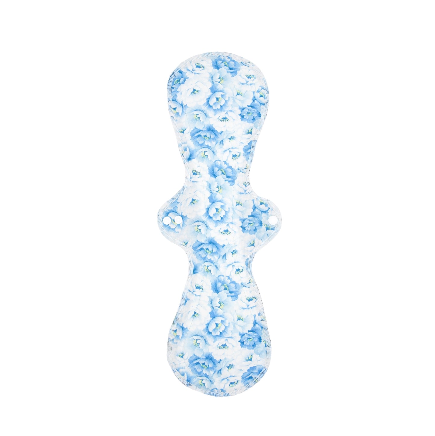 Blue Floral - Washable Cloth Pad - SEVERAL SIZES