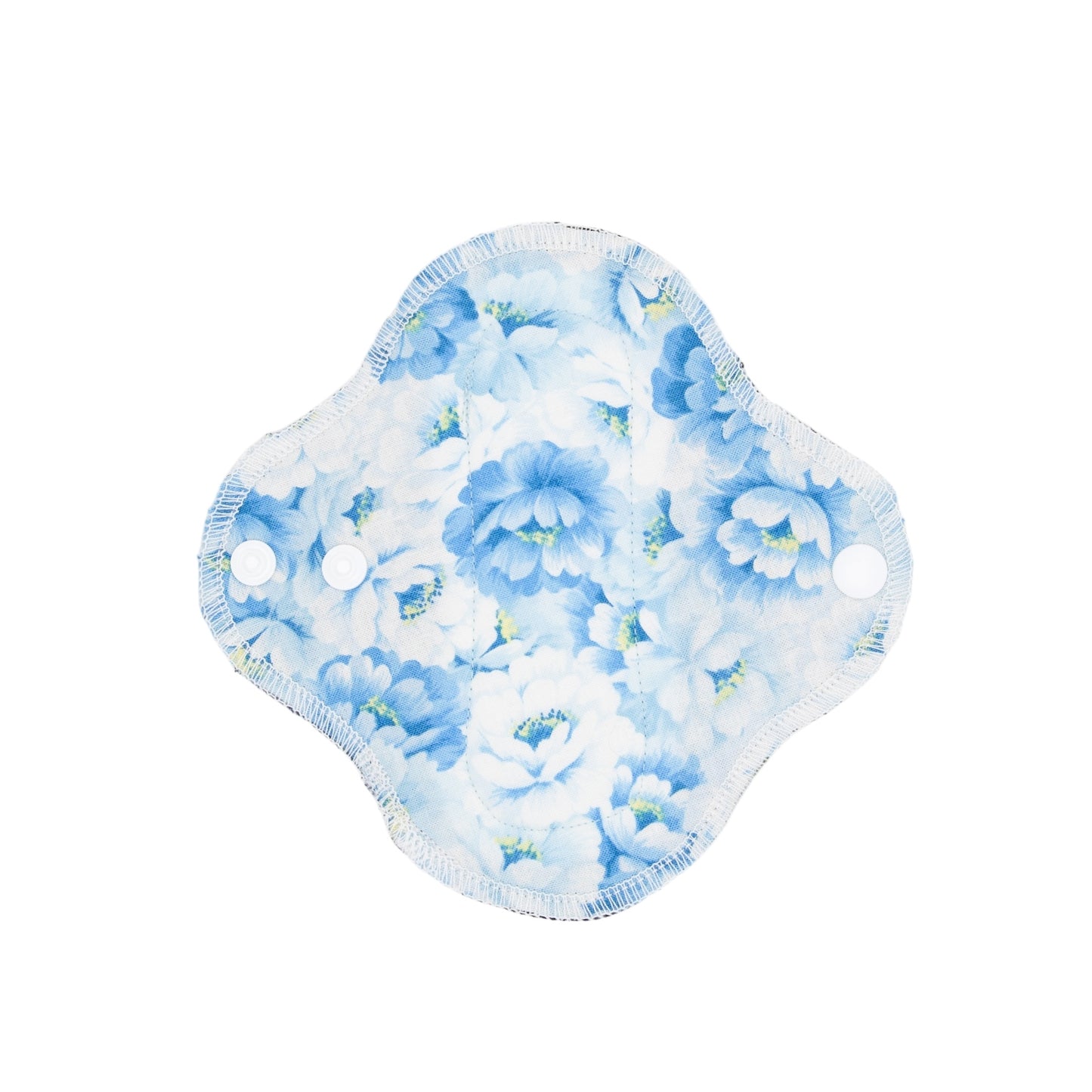 Blue Floral - Washable Cloth Pad - SEVERAL SIZES