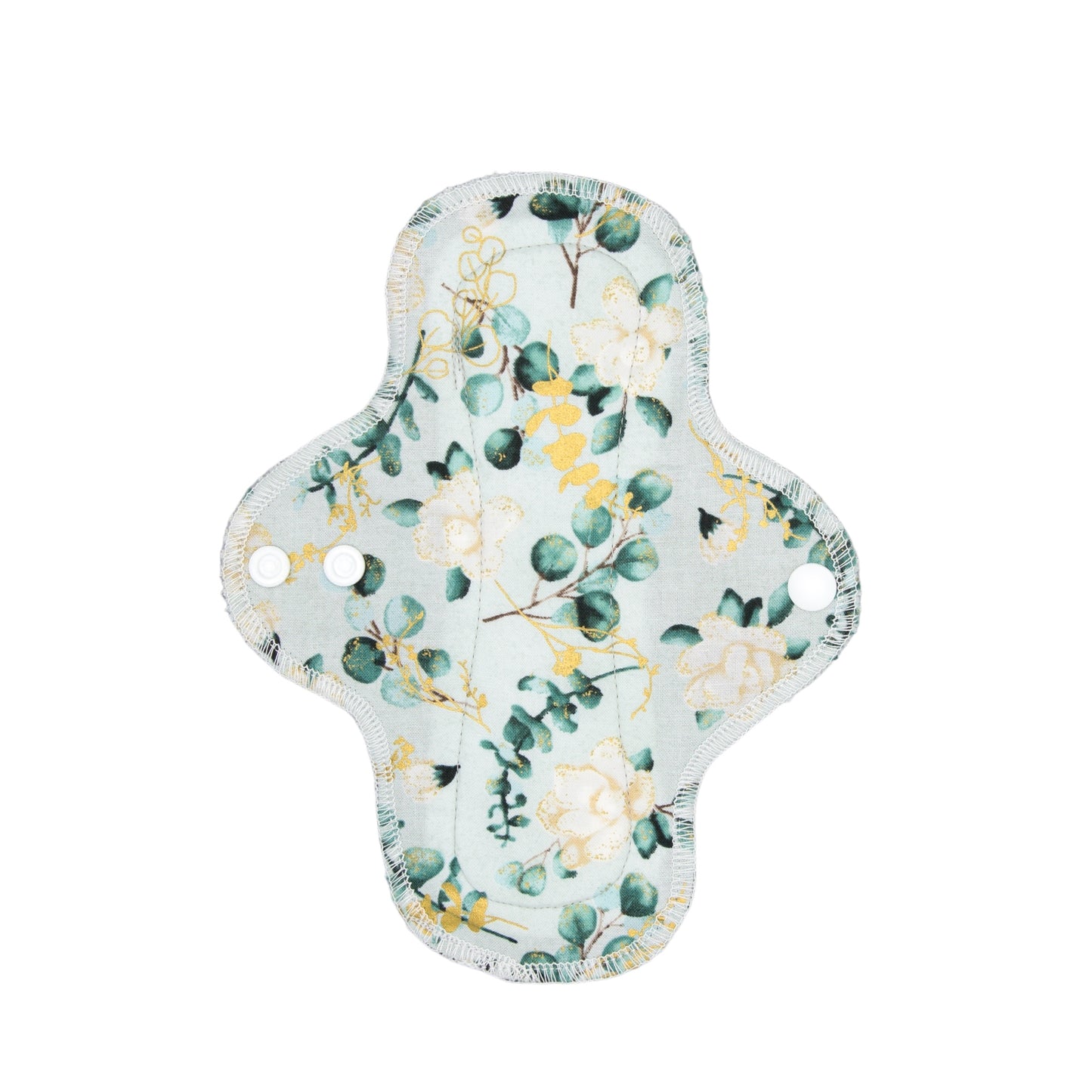 Floral Sage - Washable Cloth Pad - SEVERAL SIZES