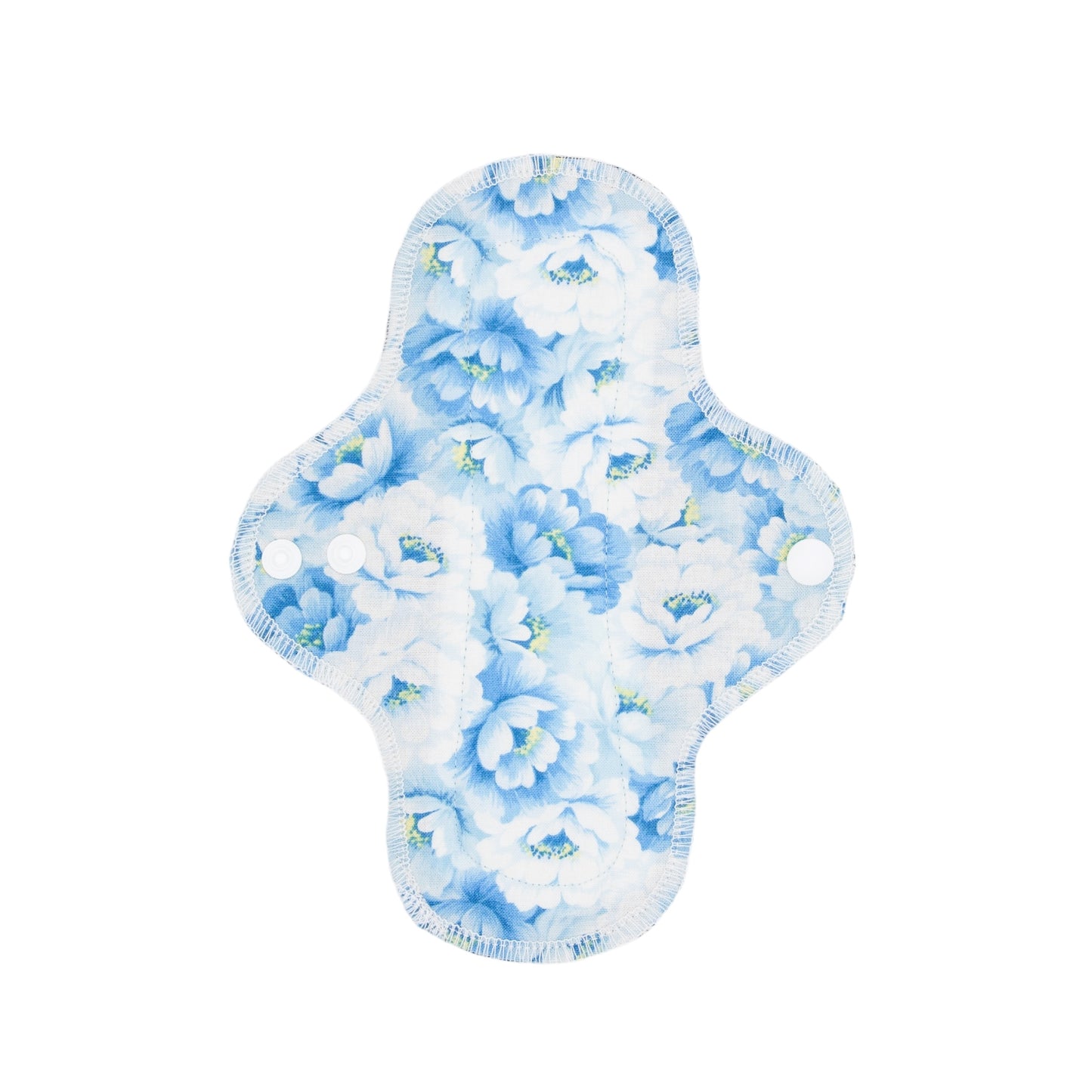Blue Floral - Washable Cloth Pad - SEVERAL SIZES