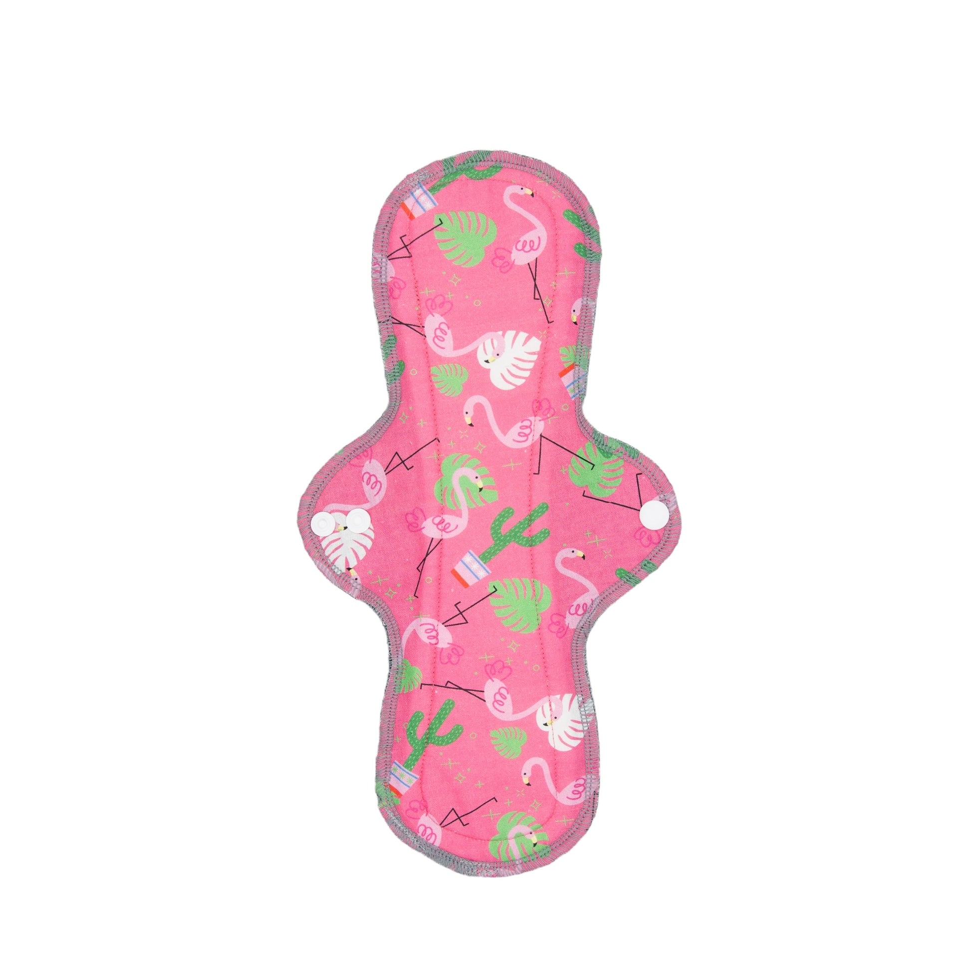 Reusable Cloth Pads Flamingos 12”